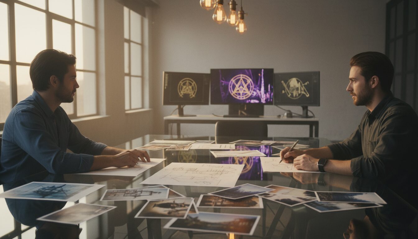 Traditional commercial timeline vs hours-to-screen AI production — the new reality at ArcaneWiz